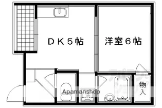 ファーストユースハイツ【403号室】の間取り