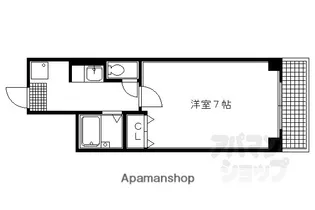 サンライズ渕田【305号室】の間取り