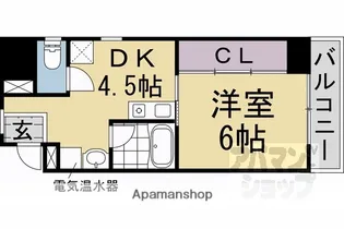 上原マンション【505号室】の間取り