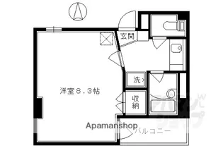 グレースU【201号室】の間取り