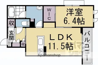 プラムベース【303号室】の間取り