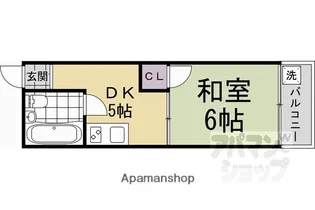 ハイツふるさと【302号室】の間取り