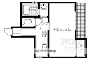 グレース北野【3-C号室】の間取り