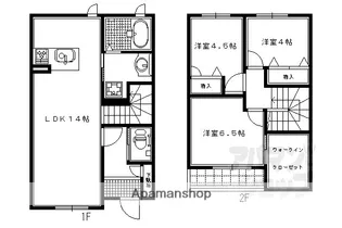 MAST COURT 岩倉【003号室】の間取り