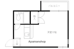 ハイツアシスト【202号室】の間取り
