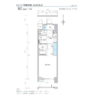 カスタリア京都西大路【0805号室】の間取り