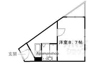 ハイツすぎさI【305号室】の間取り
