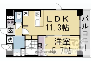 Soleil MIBU【7階】の間取り