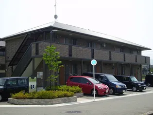 リバーサイド桂川 B棟【1階】の外観
