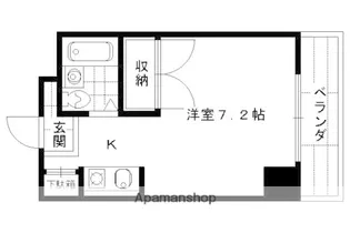ル・シオン【606号室】の間取り