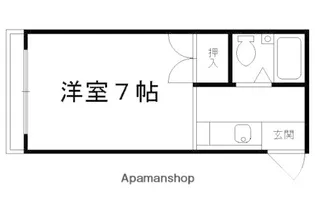 シャトルⅠ【4階】の間取り
