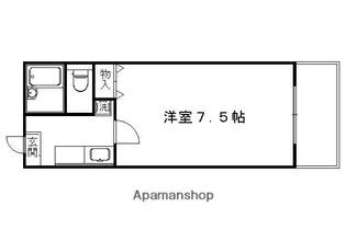 京都府京都市東山区上新シ町【マンション】の間取り