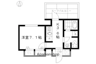 CASAΑ烏丸【4階】の間取り