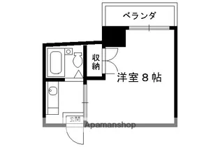 エグゼ東山【307号室】の間取り
