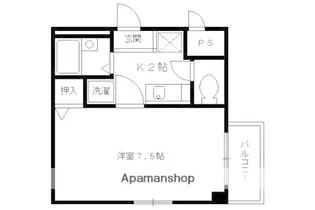 ロイヤルヴィンテージ三十三間堂【2階】の間取り