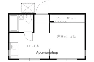 ハイムこけん【203号室】の間取り