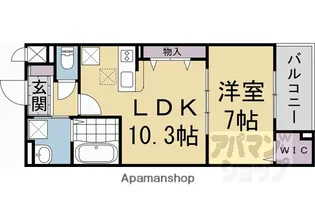 メゾンドエフ【1階】の間取り