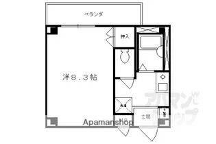 メゾン ド シャルム【301号室】の間取り
