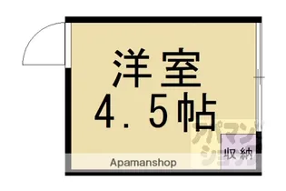 西院ハウス【6号室】の間取り