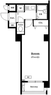 京都府京都市東山区梅本町【マンション】の間取り