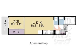 シエーナグランデ四条烏丸【207号室】の間取り