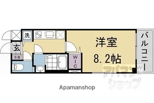ベラジオ雅び京都洛北ガーデン【3階】の間取り