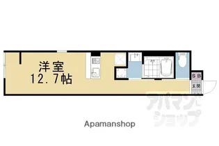 アイリス清水五条【204号室】の間取り