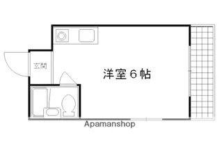 アルカディア五条坂【401号室】の間取り