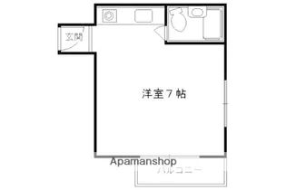 アルカディア五条坂【307号室】の間取り
