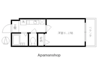 ビレイユ眞英四条柳馬場【5階】の間取り