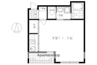 PICCOLO高辻【302号室】の間取り