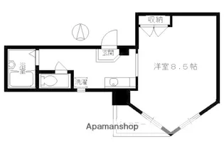 エスポワール京都【7階】の間取り