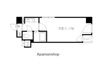 グランドパレス御池【702号室】の間取り