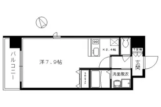プレサンス京都四条河原町ネクステージ【0204号室】の間取り