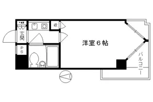 ライオンズマンション京都三条第2【2階】の間取り