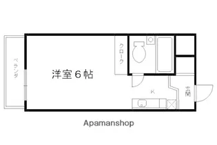 メゾン・ド・パンドール【305号室】の間取り