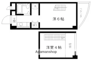 CUBE31【3-E号室】の間取り