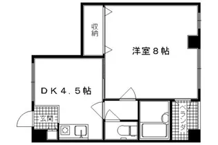 第2川島ハイツ【201号室】の間取り