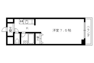 インテル【405号室】の間取り