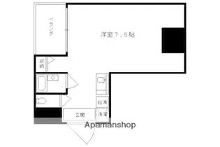 インテル【901号室】の間取り