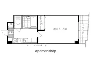 スールシャンブル【101号室】の間取り