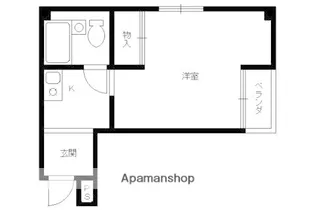 やまやすビル【203号室】の間取り