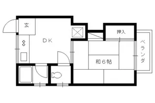 ハイツストーク【102号室】の間取り