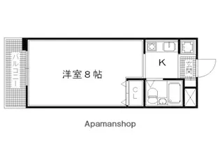 Nフラット【207号室】の間取り