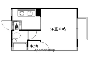 ベルハイツ【101号室】の間取り
