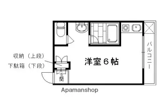 レジデンスクラブ32【2階】の間取り