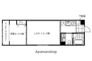 OPTIMA御所西藪之内町【201号室】の間取り