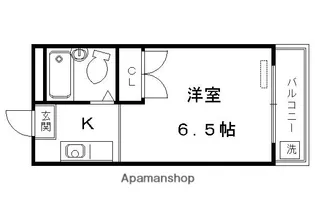 本町スチューデントハイツ【3階】の間取り