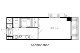 洛西メゾン【602号室】の間取り
