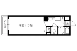 京都府京都市上京区役人町【マンション】の間取り